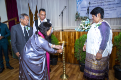 Diamond Jubilee -Lighting of Ceremonial lamp by Director DERT